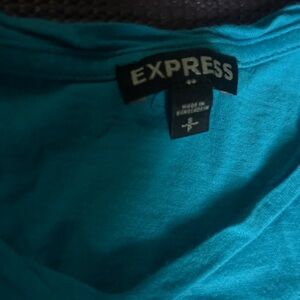 Express Vibrant blue Top